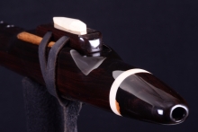 African Blackwood  Native American Flute, Minor, Low F-4, #H40L